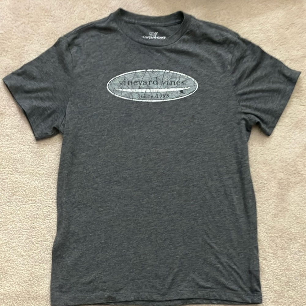 Vineyard Vines Gray Short Sleeve Tee